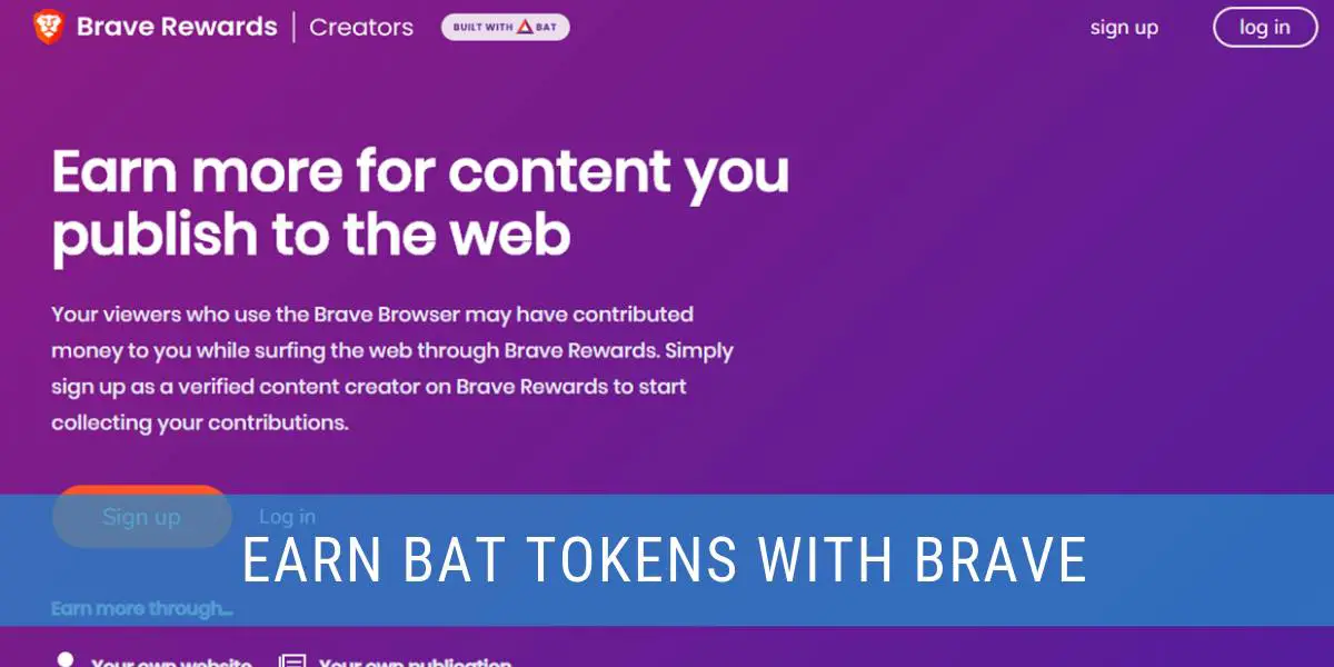 Earn Basic Attention Tokens from using the Brave browser