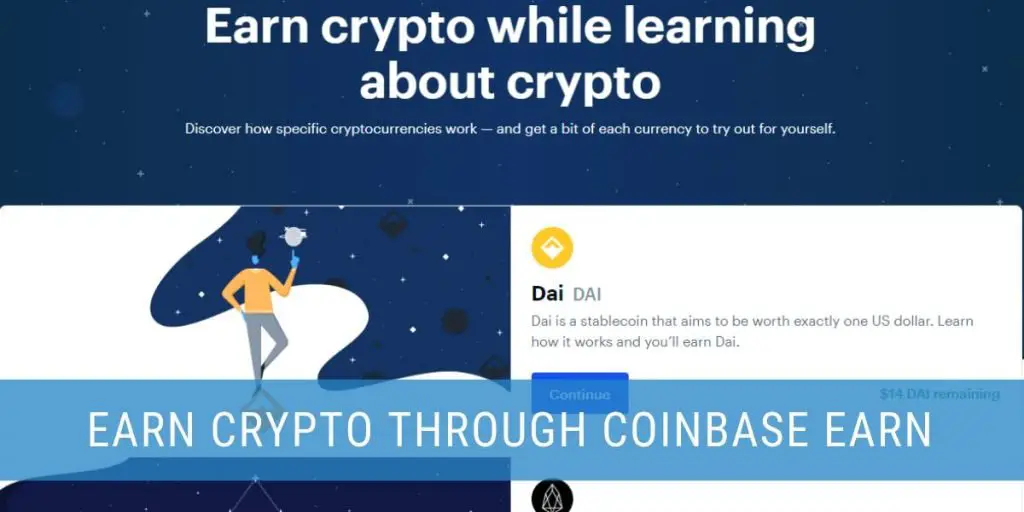 Earning cryptocurrency for free is easy with Coinbase Earn