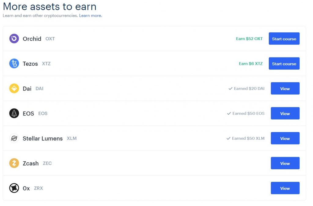 earn coinbase rewards