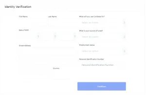 Coinbase Identity Verification