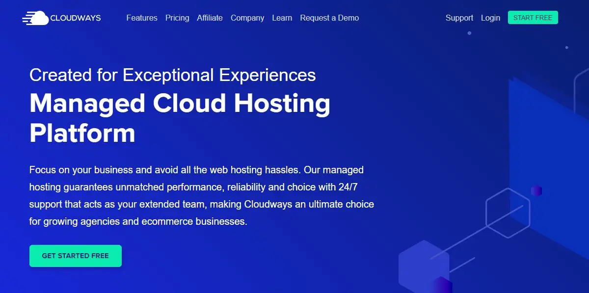 cloudways homepage image