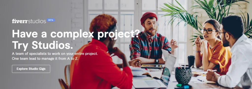 Team of freelancing specialists to work on our project