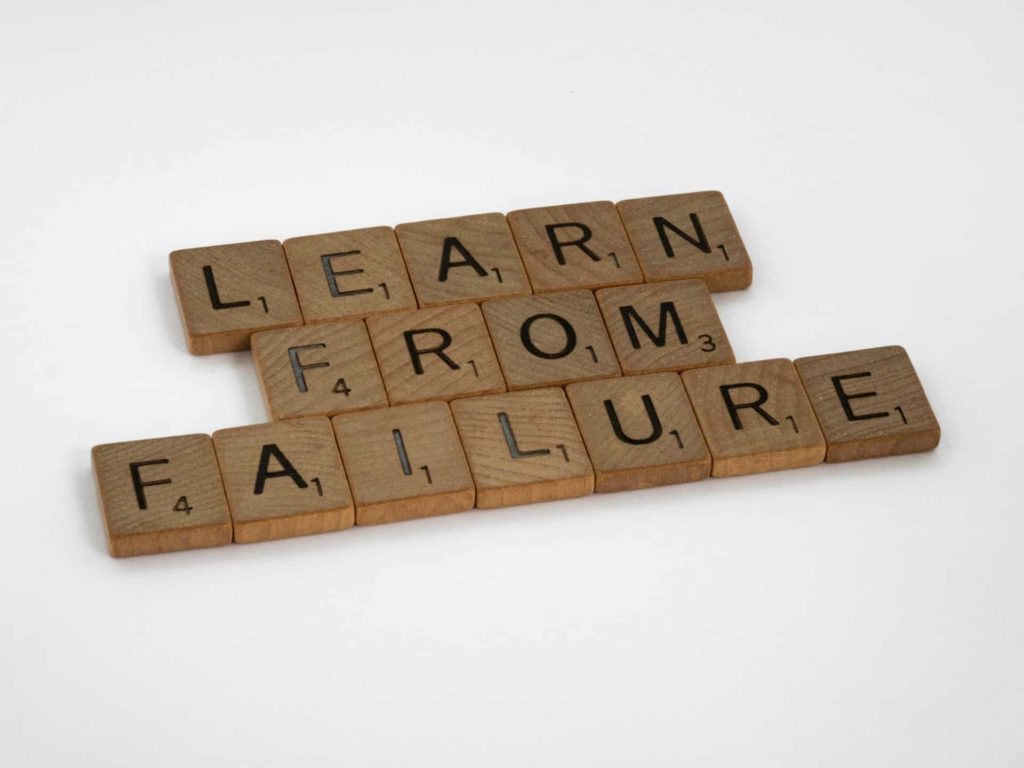 Learning from failure when investing as a beginner