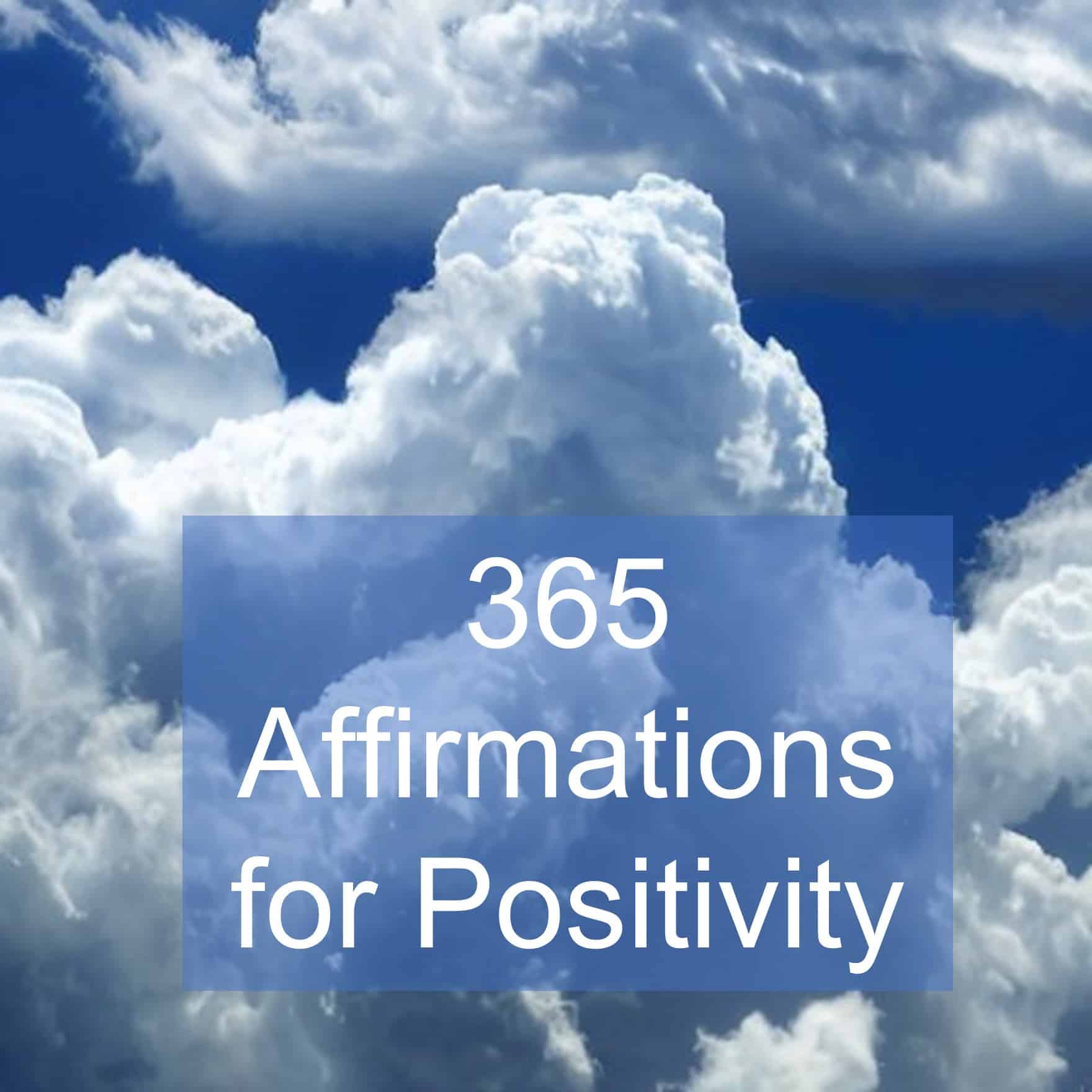 daily morning affirmations for positivity